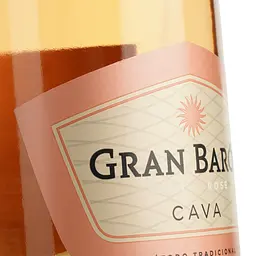 Вино ігристе Gran Baron Cava Rose Brut, рожеве, брют, 11%, 0,75 л (863073) - мініатюра 3