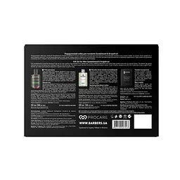 Подарунковий новорічний набір для чоловіків Sandalwood & Grapefruit Barbers - мініатюра 2