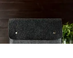 Чохол Gmakin Apple MacBook Pro 14` GM05-14 Felt Case (Black/Grey) [73580] - мініатюра 10