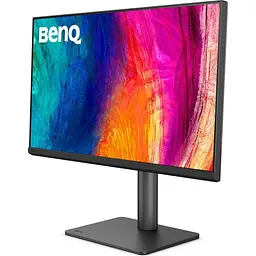 Монітор TFT 27" BenQ PD2706QN, QHD, IPS, HDMI, DP, USB-C, HAS, Pivot, колонки, темно сірий (9H.LNDLA.TBE)