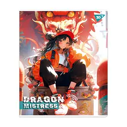 Зошит Yes Dragon mistress А5 18 аркушів клітинка (767516), в асортименті - мініатюра 4