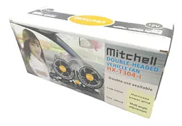 Автомобільний вентилятор Mitchell 12V на підставці два режими (HX-303) - мініатюра 8