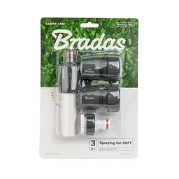 Комплект для поливу Bradas WHITE LINE SOFT 4 елементи на шланг 3/4 (WL-S5500-34K) - мініатюра 2
