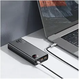 Зарядне для ноутбука Baseus Adaman 65W 20000 mAh PPIDMA-D01 - мініатюра 5