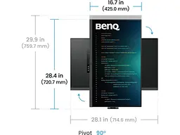 Монітор BenQ RD320UA (9H.LMTLA.TBE) - мініатюра 12