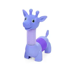Дитяча іграшка-антистрес "Жирафик" Bambi SS-8024(Violet-2) зі світловими ефектами