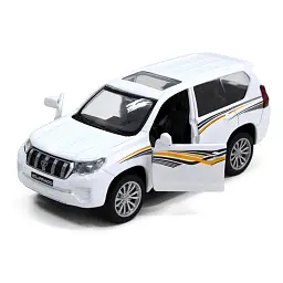 Автомодель - TOYOTA LAND CRUISER (білий) - мініатюра 8