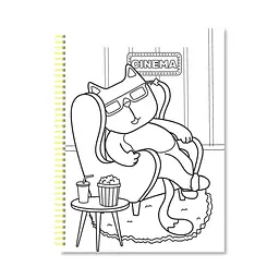Дитяча розмальовка з олівцями "Coloring fun" Апельсин НТ-39-03, 24 аркуши - мініатюра 2