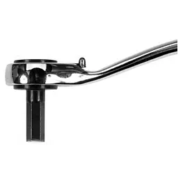 Тріскачка з шестигранником вигнута Yato HEX17 HRC 42-48 72T Cr-V з прогумованою ручкою (DW) (YT-02397) - мініатюра 2