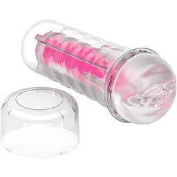 Мастурбатор Lovetoy Lumino Play Masturbator 8.5" рожевий