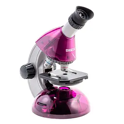 Мікроскоп Sigeta MIXI 40x-640x PURPLE (з адаптером для смартфона)