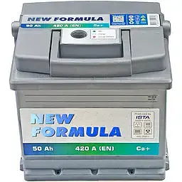 Акумулятор автомобільний New Formula 6СТ-50Ah АзЕ 420А (EN) (-/+) - мініатюра 2
