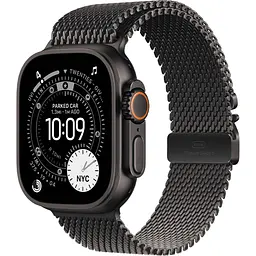 Смарт-годинник Apple Watch Ultra 3 49mm Black Titanium Case with Black Titanium Milanese Loop Small (MF1N4) [145347]