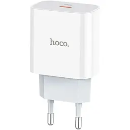 Мережевий зарядний пристрій Hoco C76A Plus Speed Source PD20W White [170759]