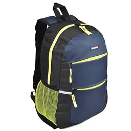 Рюкзак міський Semi Line 18 Navy/Black/Yellow (J4679-7), Синій