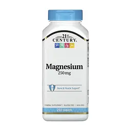 Магній, Magnesium 250 мг - 250 таблеток