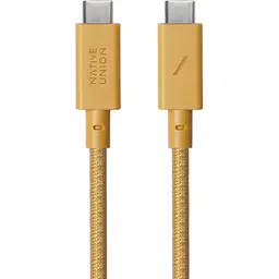Кабель USB-C to USB-C Native Union Belt Cable Kraft 1.2 м (BELT-C-KFT-2-NP) - мініатюра 2