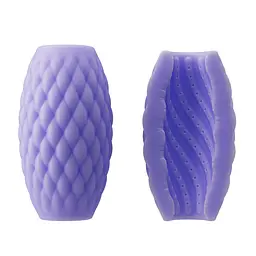 Мастурбатор Pretty Love Athena Eros Purple - мініатюра 5