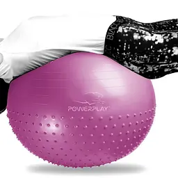 М'яч для фітнесу 4003 із насосом Power Play 75 см fit0016086 - мініатюра 3