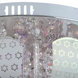 Люстра стельова Brille торт кришталева E14 40W WH (BCL-627C/5) - мініатюра 3