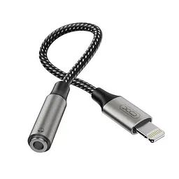 Адаптер XO NB-R258C Lightning to 3.5mm Матовий - мініатюра 4