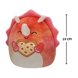М'яка іграшка Squishmallows Трицератопс Трініті 19 см (SQVA00857) - мініатюра 4