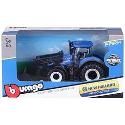 Дитяча іграшка ТехноК 9666TXK трактор New Holland T7.315 з фронтальним навантажувачем - мініатюра 3