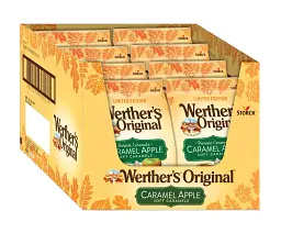 Цукерки Werther's Original Soft Harvest Apple Caramel Candy 243 г - мініатюра 9