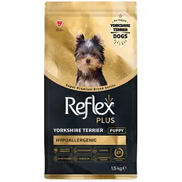Сухий корм для цуценят породи йоркширський тер’єр Reflex Plus Yorkshire Terrier Puppy повноцінний та збалансований 1.5 кг - мініатюра 2