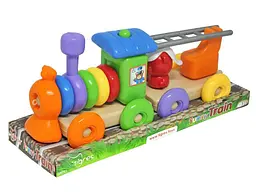 Розвивалка TIGRES Funny train 38x18x22см 23ел арт.39771