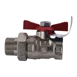 Кран кульовий прямий з американкою Arco 1″ Sena 154105