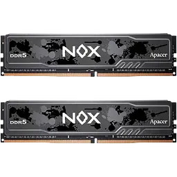 Оперативна пам'ять Apacer 32GB (2x16GB) DDR5 5200MHz NOX (AH5U32G52C522MBAA-2) - мініатюра 2