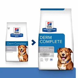 Сухий корм Hill’s Prescription Diet Derm Complete для собак при харчовій алергії та атопічному дерматиті, 12 к - мініатюра 3