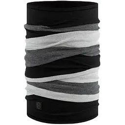 Шарф-труба Buff Merino Move, Graphite Чорний-Сірий