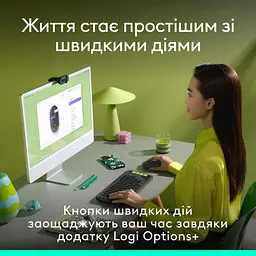 Миша Logitech POP Mouse with Emoji Graphite (910-007412) - мініатюра 4