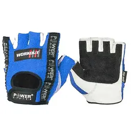 Рукавички для фітнесу Power System PS-2200, Blue - S