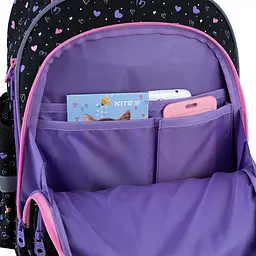 Рюкзак GoPack Education 2606S Bright&Awesome Чорний (GO26-2606S-3) - мініатюра 11
