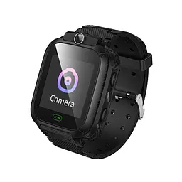 Дитячий смарт-годинник Hoco Y105A 36mm. 400 mAh. children phone watch Чорний (rus версія) - мініатюра 3