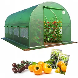Теплиця-парник Garden Rosa 10 м² 400x250x200 см - мініатюра 2