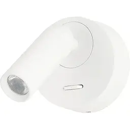 Бра Azzardo AZ5627 Lugano LED 1x3W 3000K 205Lm IP20 білий