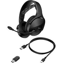 Ігрові навушники HyperX Cloud Jet Wireless Black (AJ0T1AA) [144926] - мініатюра 6