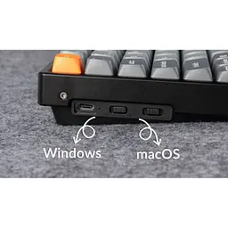 Клавіатура Keychron K2 Max 84 Key RGB Hot-Swap Super Red Switch Black (K2M-J1-UA) [159766] - мініатюра 8