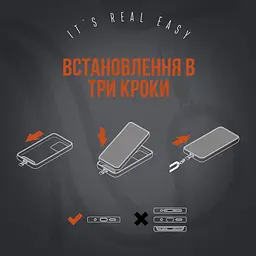 Універсальний ремінець-шнурок для смартфона, Rope, black tangerine, нейлоновий, міцний, регульований по довжині, з тримачем для чохлів з вирізом для зарядки, кросбоді, підходить для носіння на шиї та через плече, ArmorStandart (ARM76094) - мініатюра 5