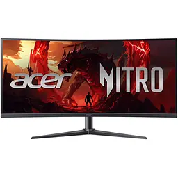 Монітор Acer 34" XZ340CUR X0bmiiphx Curved UWQHD VA 200Hz (UM.CX0EE.013) - мініатюра 2