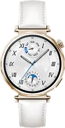 Смар годинник HUAWEI Watch GT 5 41 mm білий (шкіряний ремінець) - мініатюра 3