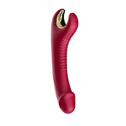Вібратор Boys of Toys 7.5" 19.9 см (червоний) - мініатюра 4