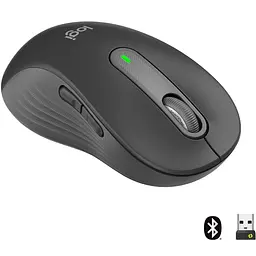 Миша бездротова Logitech Signature M650 L Left Graphite (910-006239) - мініатюра 9