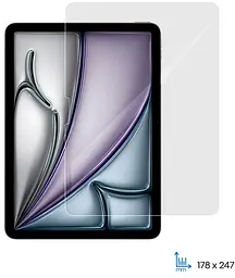 Захисне скло для iPad Air 11 (2024-2025) 2.5D прозорий 2E teh0024763