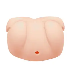 Мастурбатор Crazy Bull Realistic Vagina and Anal Vibrating (тілесний) - мініатюра 3