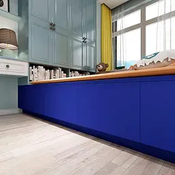 Самоклеюча плівка Sticker Wall синя 0.45х10м SW-00000823 - мініатюра 5